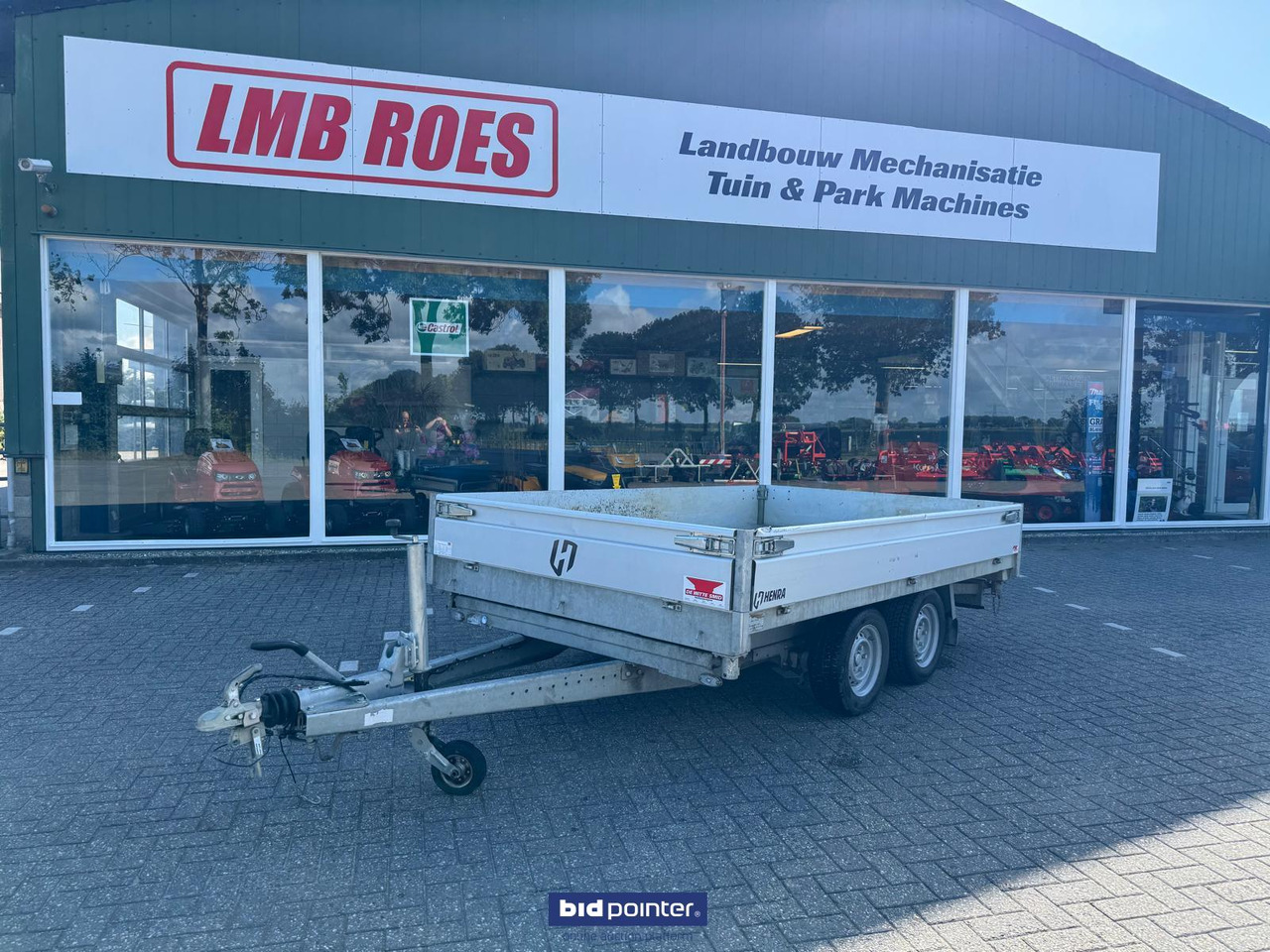 Henra KP27- 3318  3 zijdige kiep aanhangwagen   aanhanger - Damperli römork: fotoğraf 2 Henra KP27- 3318  3 zijdige kiep aanhangwagen   aanhanger - Damperli römork: fotoğraf 2