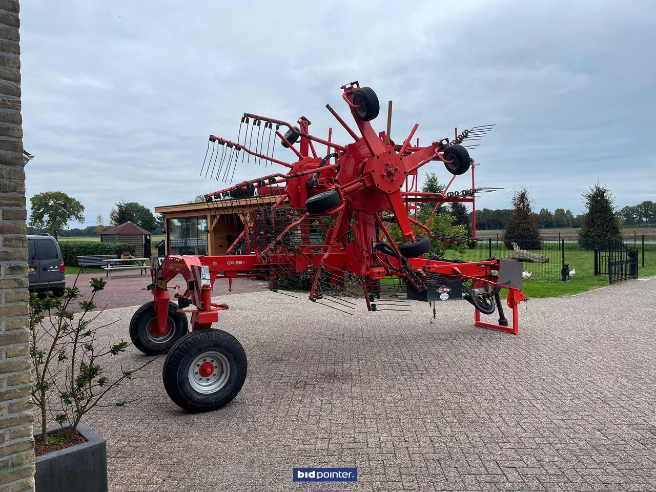 Kuhn GA8521 - Ot toplama tırmığı: fotoğraf 4 Kuhn GA8521 - Ot toplama tırmığı: fotoğraf 4