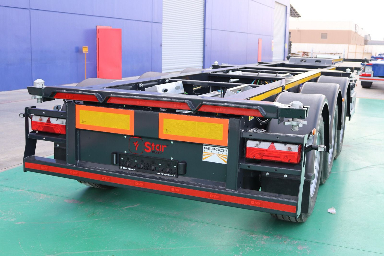 Star Yagcilar Telescopic container carrier - Konteynır taşıyıcı/ Yedek karoser dorse: fotoğraf 1 Star Yagcilar Telescopic container carrier - Konteynır taşıyıcı/ Yedek karoser dorse: fotoğraf 1