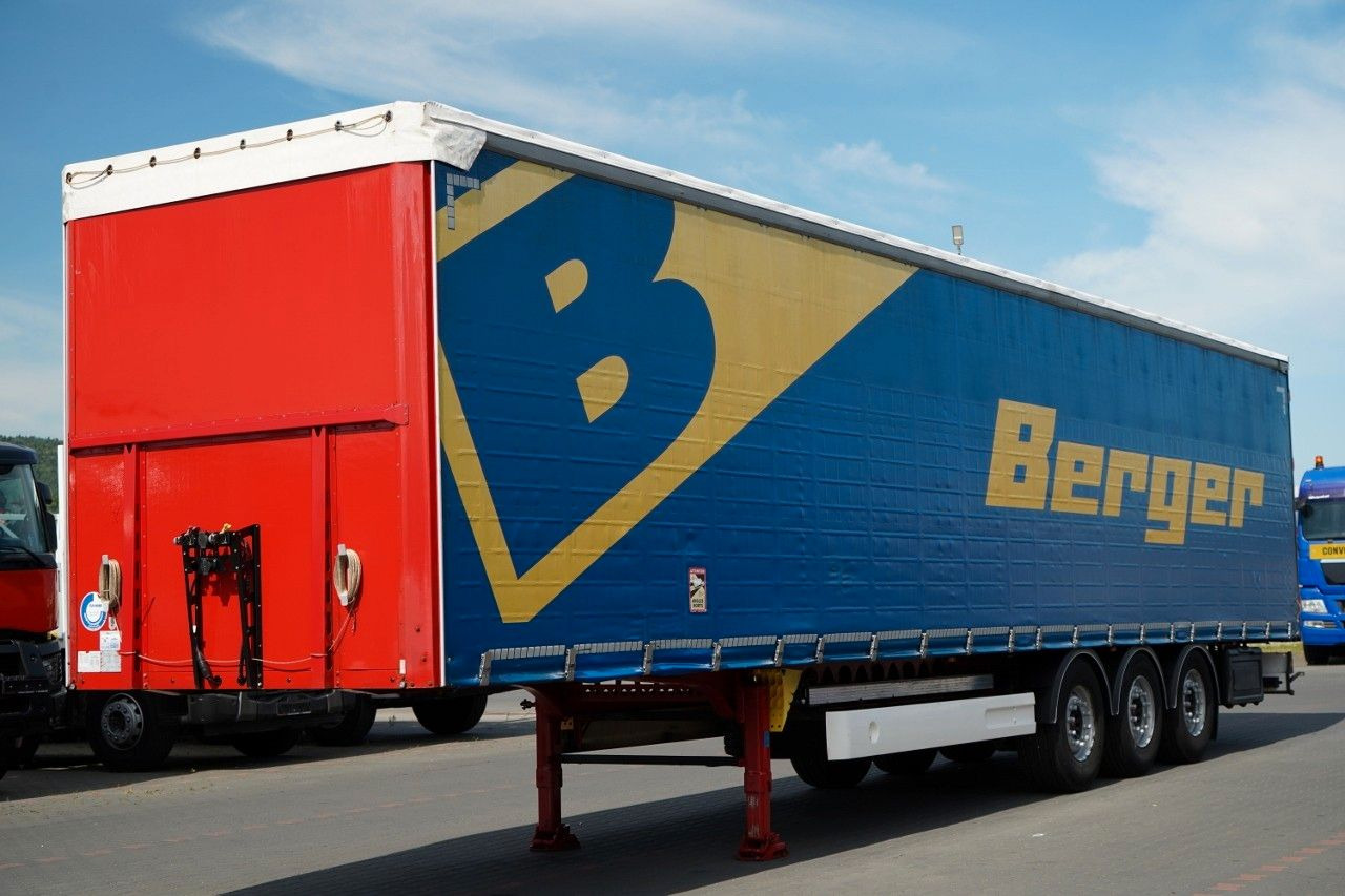 BERGER ECOTRAIL / FIRANKA / STANDARD / SUPER LEK - Tenteli römork: fotoğraf 1 BERGER ECOTRAIL / FIRANKA / STANDARD / SUPER LEK - Tenteli römork: fotoğraf 1