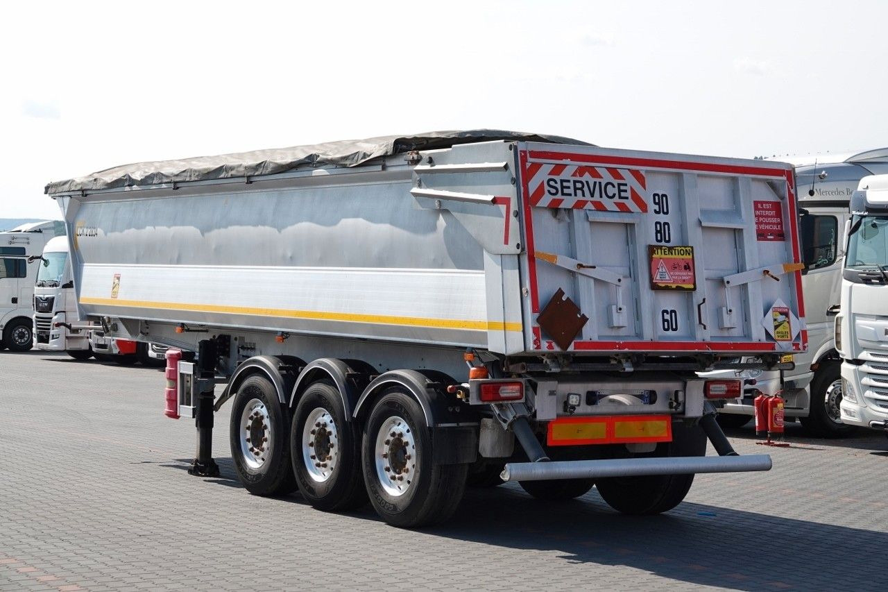 Benalu WYWROTKA 27 m3 / ALUMINIOWA / HYDRAULICZNA KLAPA - Damperli dorse: fotoğraf 4 Benalu WYWROTKA 27 m3 / ALUMINIOWA / HYDRAULICZNA KLAPA - Damperli dorse: fotoğraf 4