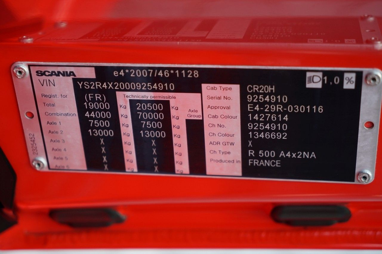 Çekici Scania R 500 / RETARDER / I-PARK COOL / 2019: fotoğraf 37 Çekici Scania R 500 / RETARDER / I-PARK COOL / 2019: fotoğraf 37