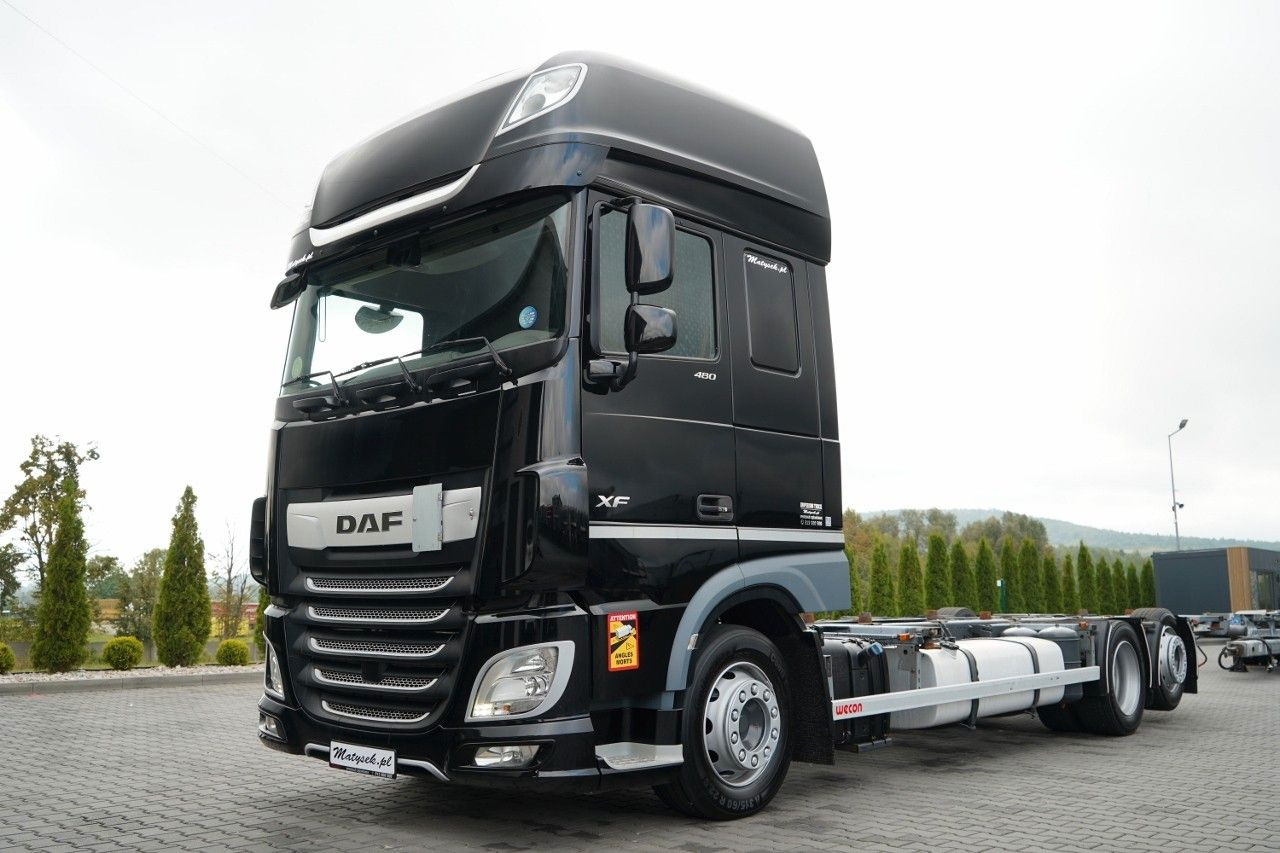 DAF XF 480 / BDF / 6X2 / SSC / I-PARK COOL / OŚ POD - Konteynır taşıyıcı/ Yedek karoser kamyon: fotoğraf 2 DAF XF 480 / BDF / 6X2 / SSC / I-PARK COOL / OŚ POD - Konteynır taşıyıcı/ Yedek karoser kamyon: fotoğraf 2