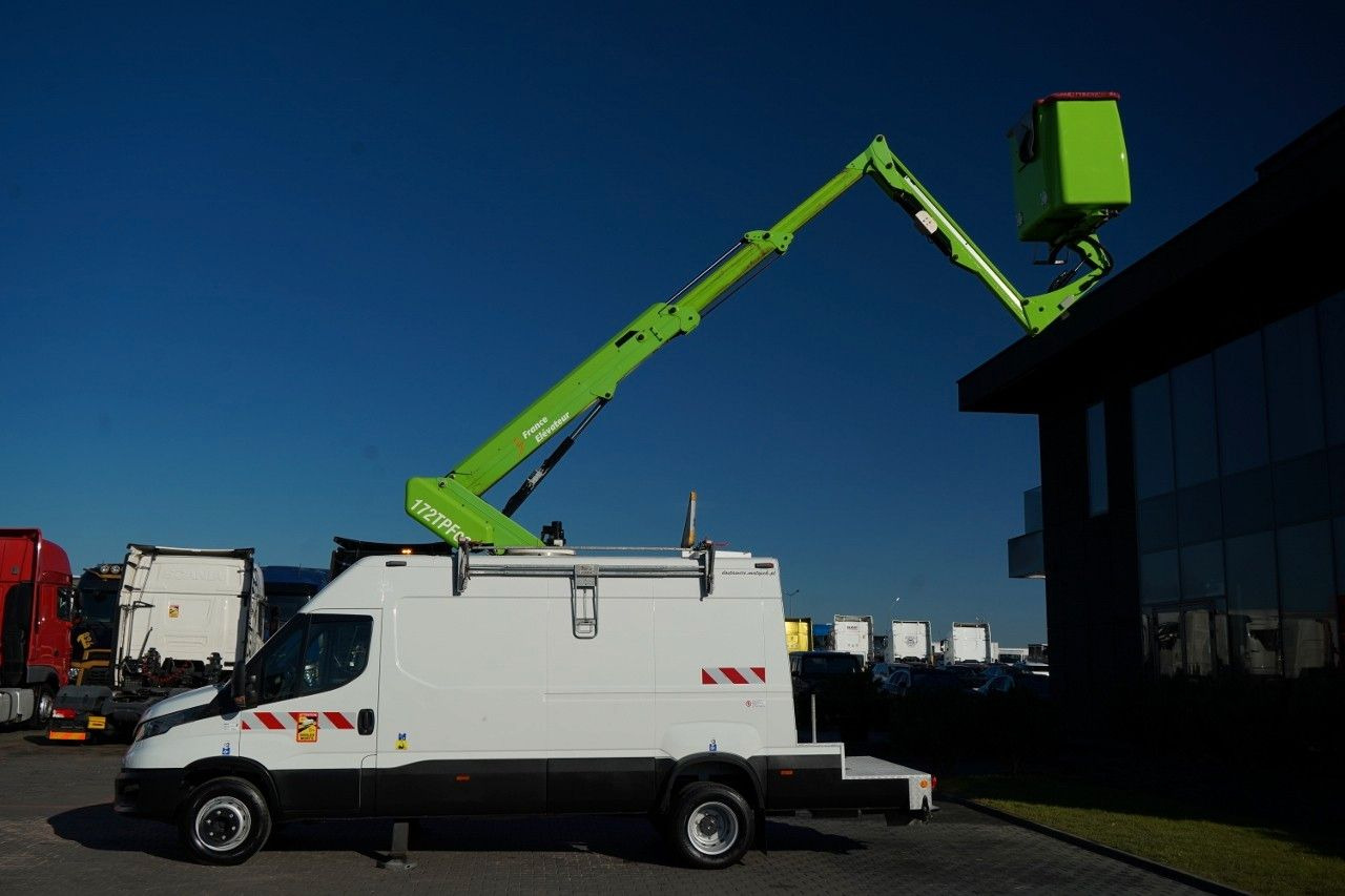 Iveco DAILY 70-180 / PODNOŚNIK KOSZOWY - 16 m / BLASZ - Araç üzerine platform: fotoğraf 4 Iveco DAILY 70-180 / PODNOŚNIK KOSZOWY - 16 m / BLASZ - Araç üzerine platform: fotoğraf 4