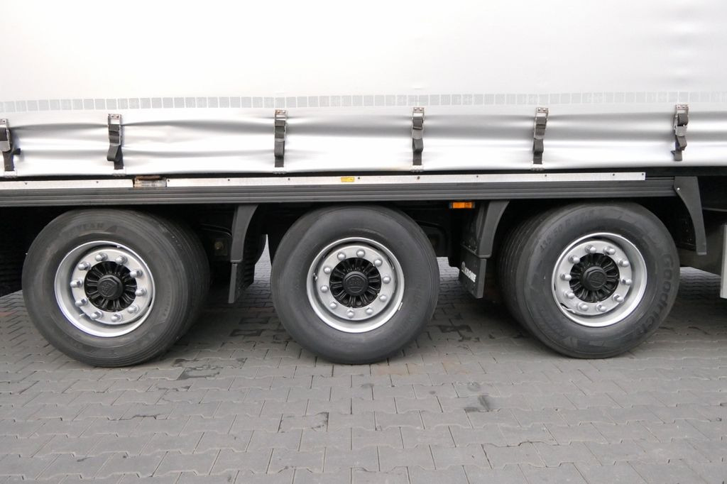 Tenteli dorse Krone CURTAINSIDER/MEGA/PALLET BOX/LIFTED ROOF & AXLE/: fotoğraf 14