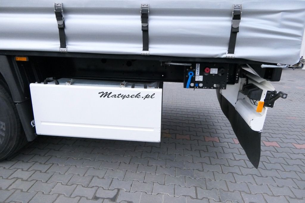 Tenteli dorse Krone CURTAINSIDER/PALLET BOX/LIFTED AXLE/2018 YEAR: fotoğraf 17