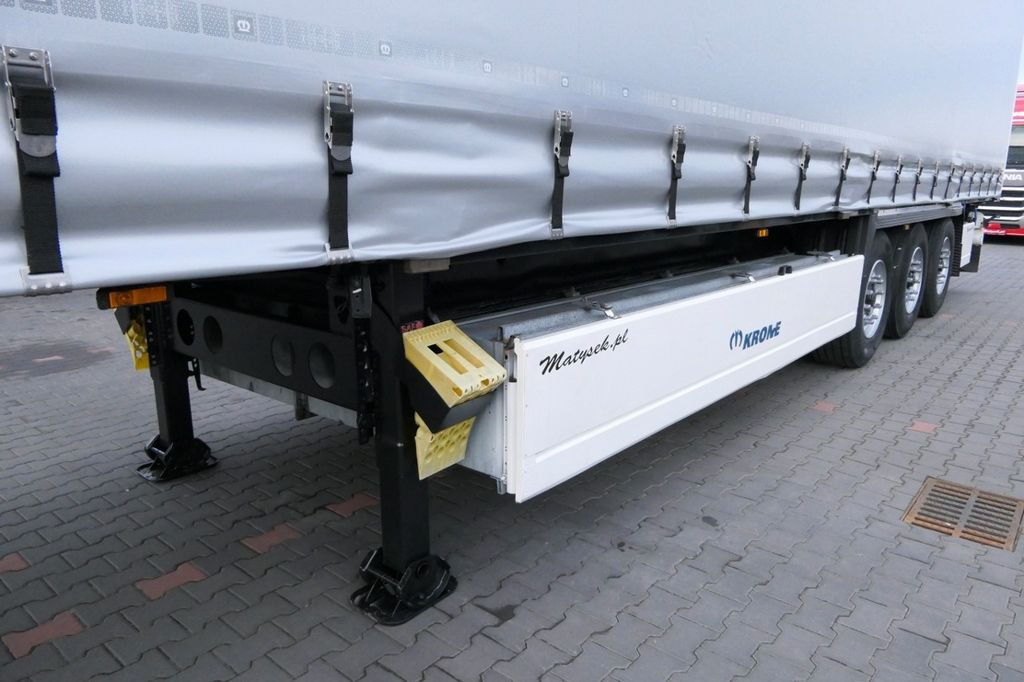 Tenteli dorse Krone CURTAINSIDER/PALLET BOX/LIFTED AXLE/2018 YEAR: fotoğraf 19