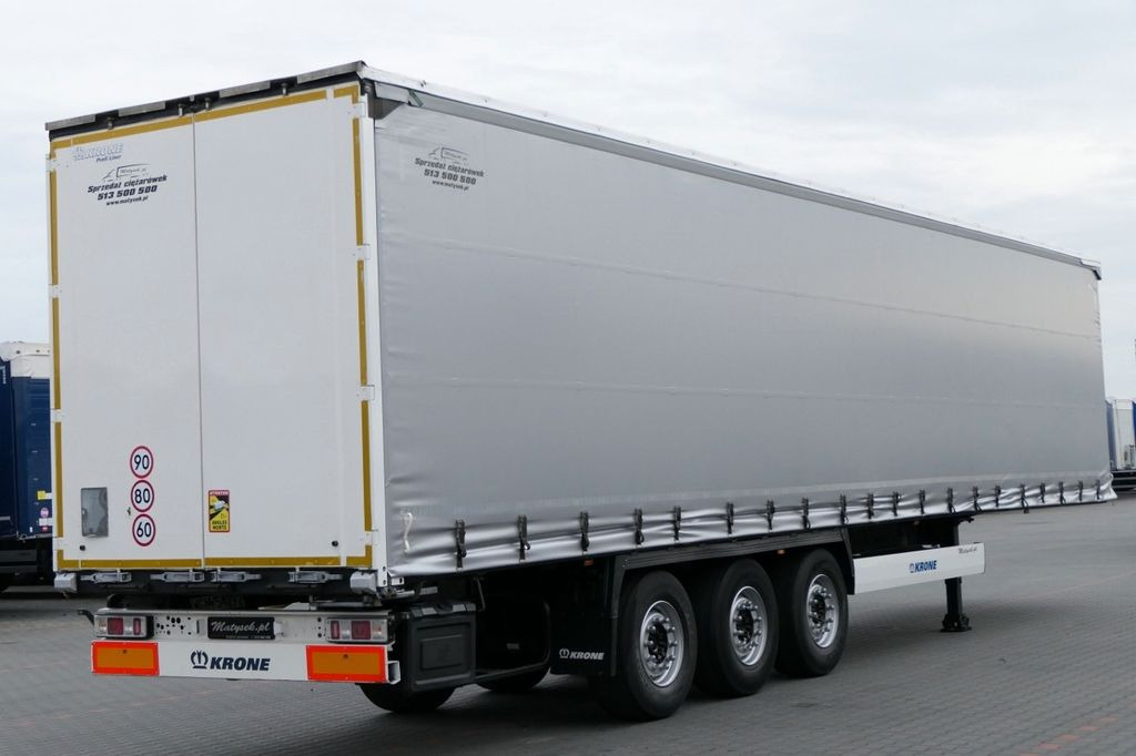 Krone CURTAINSIDER /STANDARD/LIFT ROOF & AXLE - Tenteli dorse: fotoğraf 5 Krone CURTAINSIDER /STANDARD/LIFT ROOF & AXLE - Tenteli dorse: fotoğraf 5