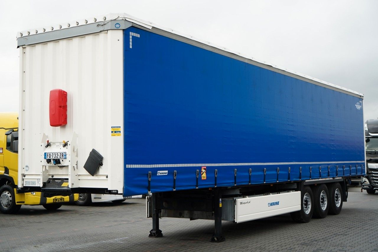 Krone FIRANKA / STANDARD / KOSZ NA PALETY / PLANDEKA - Tenteli dorse: fotoğraf 2 Krone FIRANKA / STANDARD / KOSZ NA PALETY / PLANDEKA - Tenteli dorse: fotoğraf 2