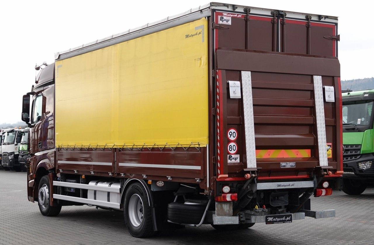 Mercedes-Benz ACTROS 1845 / 4X2 / SOLÓWKA / BURTO-FIRANKA 6,5M - Tenteli kamyon: fotoğraf 2 Mercedes-Benz ACTROS 1845 / 4X2 / SOLÓWKA / BURTO-FIRANKA 6,5M - Tenteli kamyon: fotoğraf 2