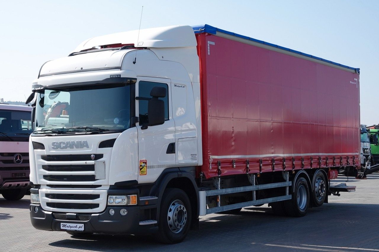 Scania G 320 / 6x2 / FIRANKA- 9 M / + WINDA ZAŁADOWCZA - Tenteli kamyon: fotoğraf 2 Scania G 320 / 6x2 / FIRANKA- 9 M / + WINDA ZAŁADOWCZA - Tenteli kamyon: fotoğraf 2