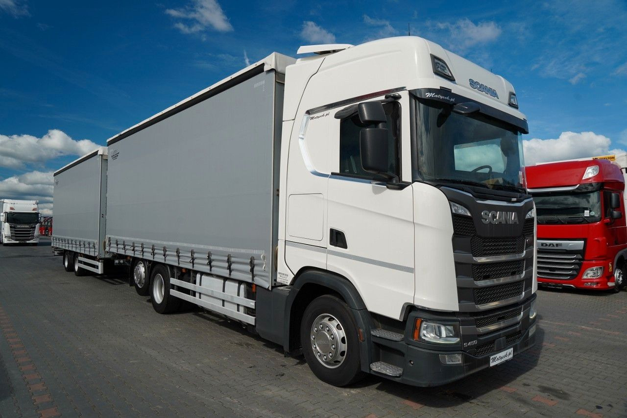 Scania S 450 / ZESTAW TANDEM / 120 M3 /  I-PARK COOL Scania S 450 / ZESTAW TANDEM / 120 M3 / PO KONTRAKCIE S - Tenteli kamyon: fotoğraf 2 Scania S 450 / ZESTAW TANDEM / 120 M3 /  I-PARK COOL Scania S 450 / ZESTAW TANDEM / 120 M3 / PO KONTRAKCIE S - Tenteli kamyon: fotoğraf 2