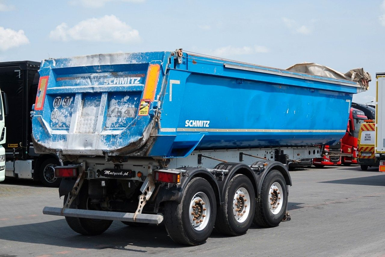Schmitz Cargobull WYWROTKA / 24 m3 / RYNNA STALOWA / OŚ PODNOSZO - Damperli dorse: fotoğraf 5 Schmitz Cargobull WYWROTKA / 24 m3 / RYNNA STALOWA / OŚ PODNOSZO - Damperli dorse: fotoğraf 5