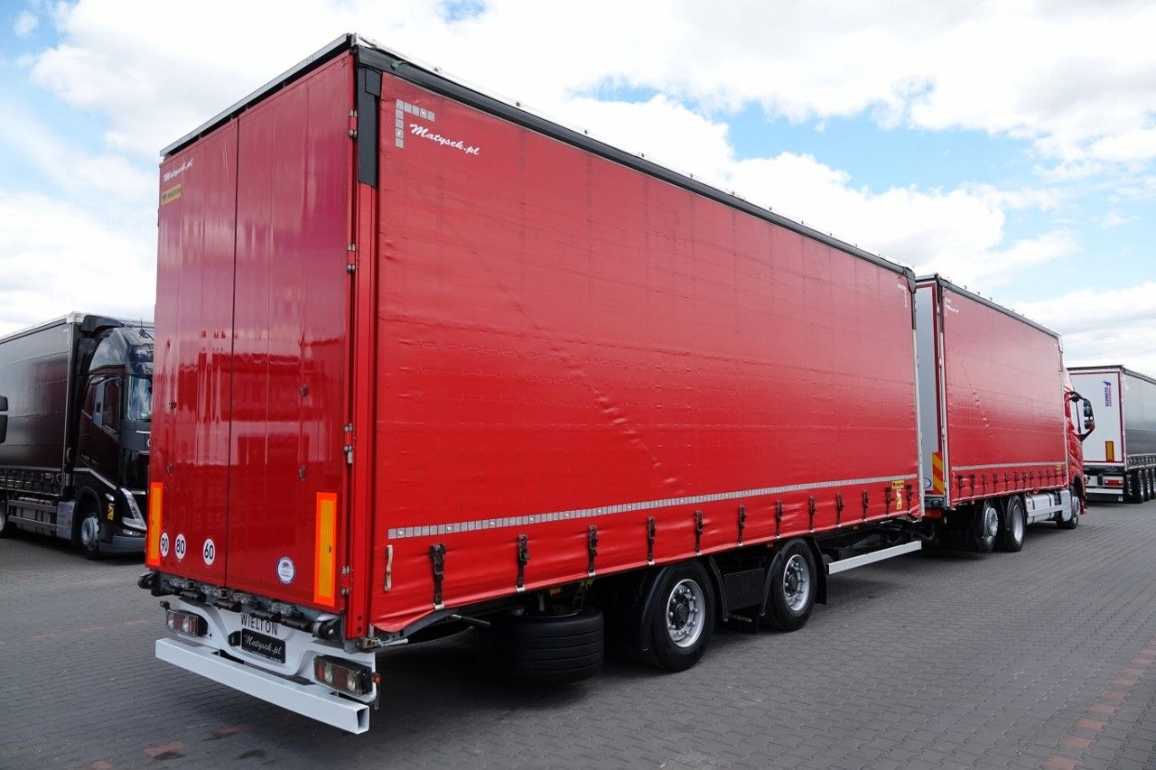 Volvo FH 460 / ZESTAW TANDEM 120 M3 / I-PARK COOL - Tenteli kamyon: fotoğraf 4 Volvo FH 460 / ZESTAW TANDEM 120 M3 / I-PARK COOL - Tenteli kamyon: fotoğraf 4
