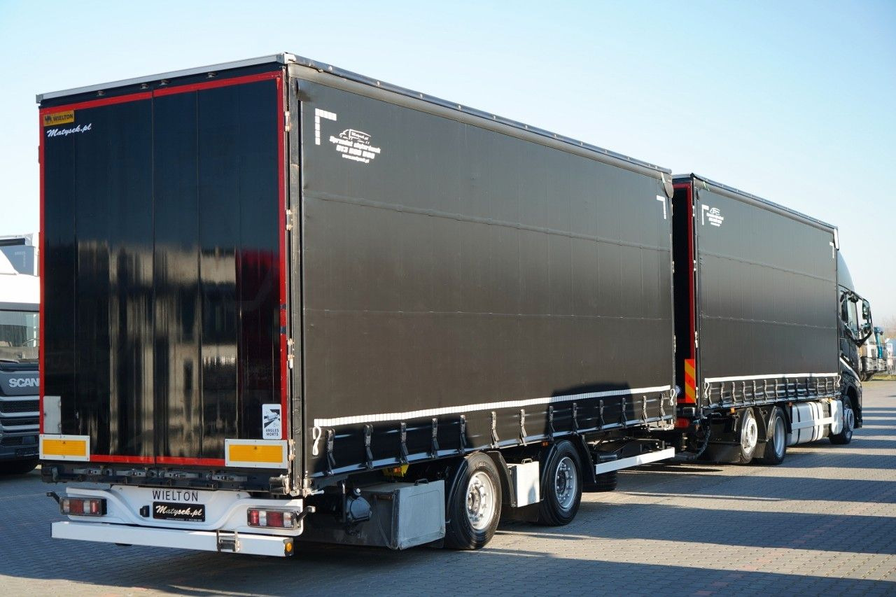 Volvo FH 460 / ZESTAW TANDEM / 120 M3 / PRZEJAZDOWY / - Tenteli kamyon: fotoğraf 3 Volvo FH 460 / ZESTAW TANDEM / 120 M3 / PRZEJAZDOWY / - Tenteli kamyon: fotoğraf 3