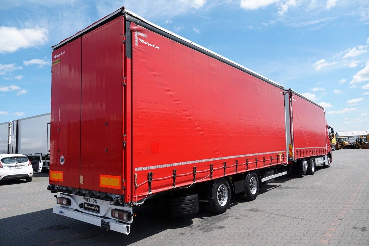 Volvo FH 460 / ZESTAW TANDEM 120 M3 / I-PARK COOL - Tenteli kamyon: fotoğraf 4 Volvo FH 460 / ZESTAW TANDEM 120 M3 / I-PARK COOL - Tenteli kamyon: fotoğraf 4