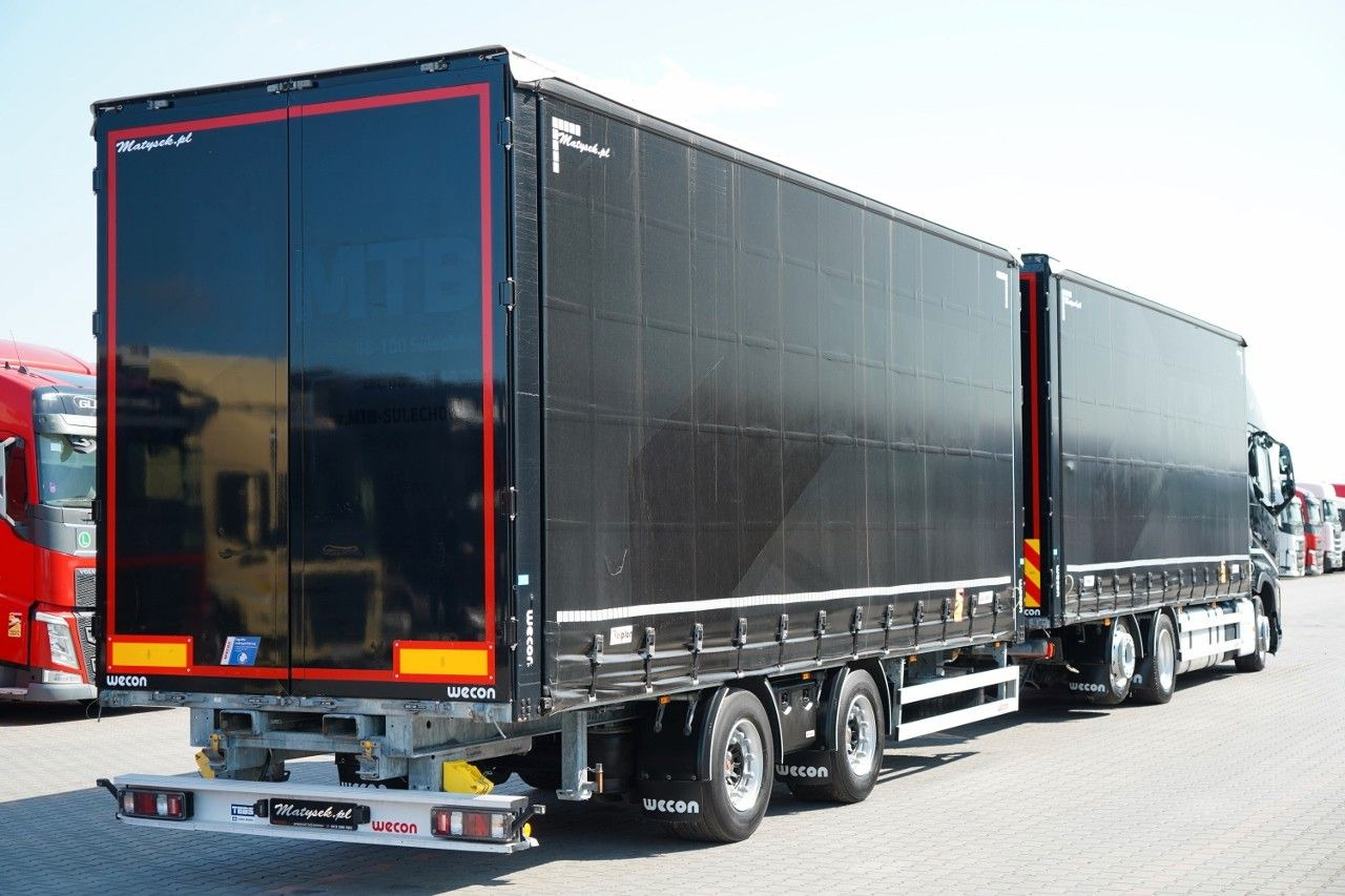Volvo FH 500 / I-SAVE / XL / ZESTAW TANDEM PRZEJAZDOWY - Tenteli kamyon: fotoğraf 4 Volvo FH 500 / I-SAVE / XL / ZESTAW TANDEM PRZEJAZDOWY - Tenteli kamyon: fotoğraf 4