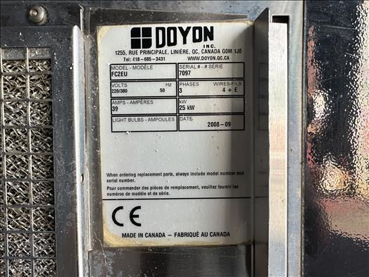Fırın makinesi Doyon FC2E Pizza oven: fotoğraf 6
