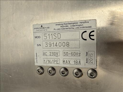 Promens 511SD Tray sealer - Paketleme makinası: fotoğraf 5 Promens 511SD Tray sealer - Paketleme makinası: fotoğraf 5