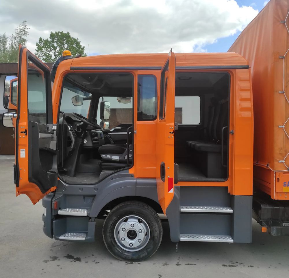 MAN TGL 8.180 DOKA / 6 OSOBOWY /BUTRO-PLANDEKA / - Tenteli kamyon: fotoğraf 5 MAN TGL 8.180 DOKA / 6 OSOBOWY /BUTRO-PLANDEKA / - Tenteli kamyon: fotoğraf 5