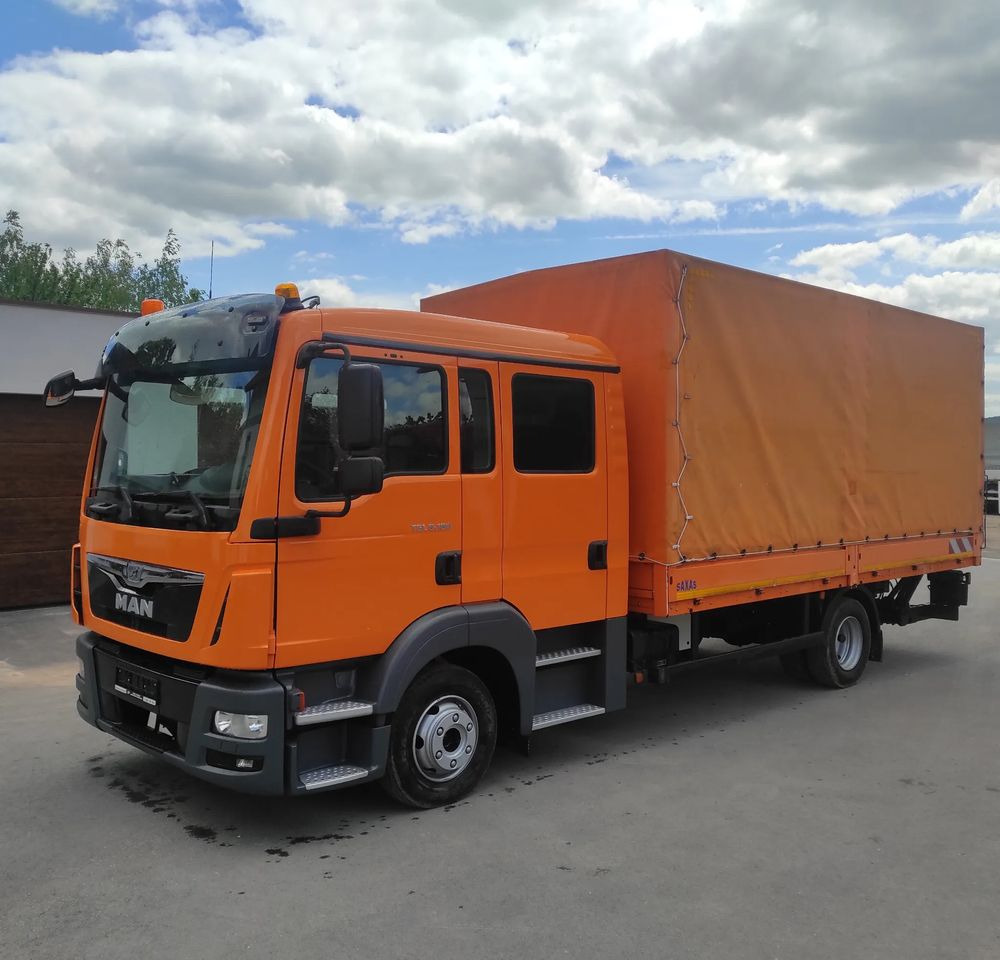 MAN TGL 8.180 DOKA / 6 OSOBOWY /BUTRO-PLANDEKA / - Tenteli kamyon: fotoğraf 1 MAN TGL 8.180 DOKA / 6 OSOBOWY /BUTRO-PLANDEKA / - Tenteli kamyon: fotoğraf 1