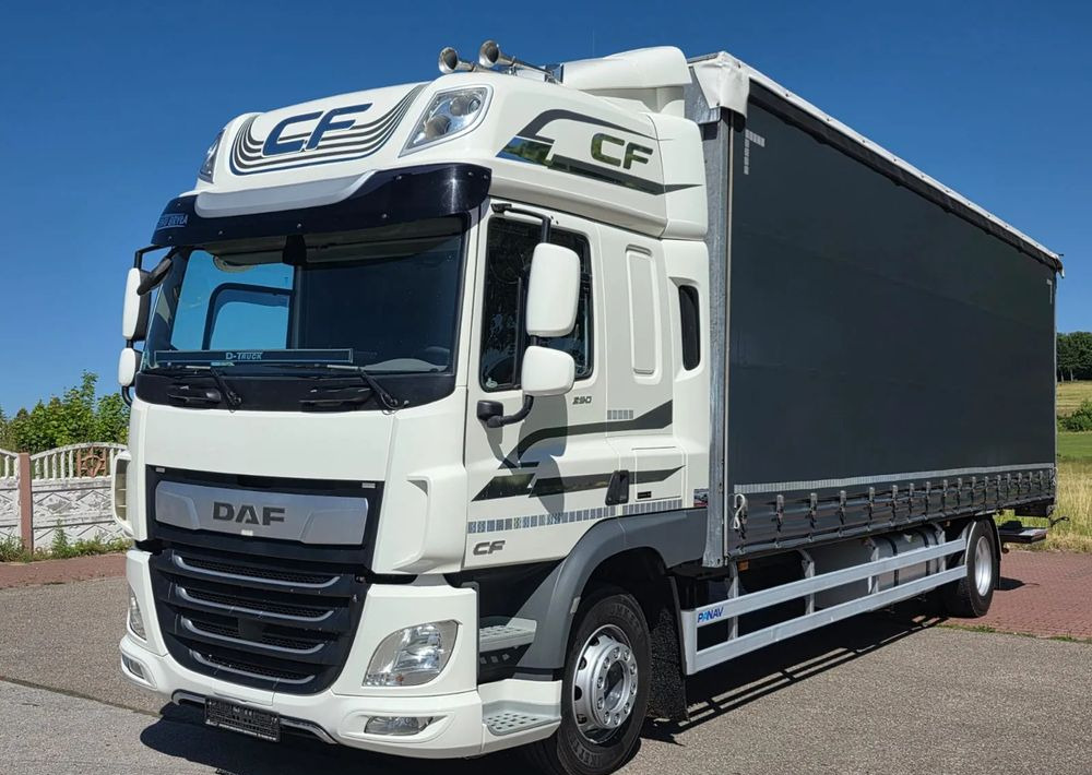 DAF CF290/CF320/FIRANKA/WINDA DHOLLANDIA / E6/JEDEN WŁAŚCICIEL/SPROWADZONY/22PALETY/2019/PODNOSZONY DACH/ JAK NOWY - Tenteli kamyon: fotoğraf 2 DAF CF290/CF320/FIRANKA/WINDA DHOLLANDIA / E6/JEDEN WŁAŚCICIEL/SPROWADZONY/22PALETY/2019/PODNOSZONY DACH/ JAK NOWY - Tenteli kamyon: fotoğraf 2