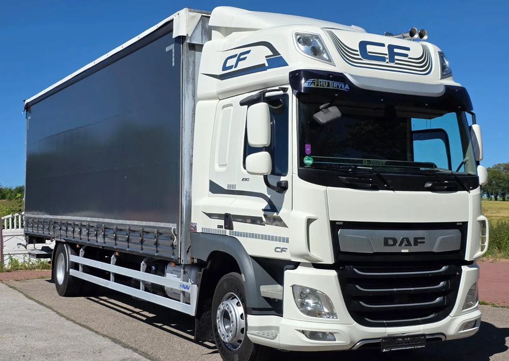 DAF CF290/CF320/FIRANKA/WINDA DHOLLANDIA / E6/JEDEN WŁAŚCICIEL/SPROWADZONY/22PALETY/2019/PODNOSZONY DACH/ JAK NOWY - Tenteli kamyon: fotoğraf 1 DAF CF290/CF320/FIRANKA/WINDA DHOLLANDIA / E6/JEDEN WŁAŚCICIEL/SPROWADZONY/22PALETY/2019/PODNOSZONY DACH/ JAK NOWY - Tenteli kamyon: fotoğraf 1