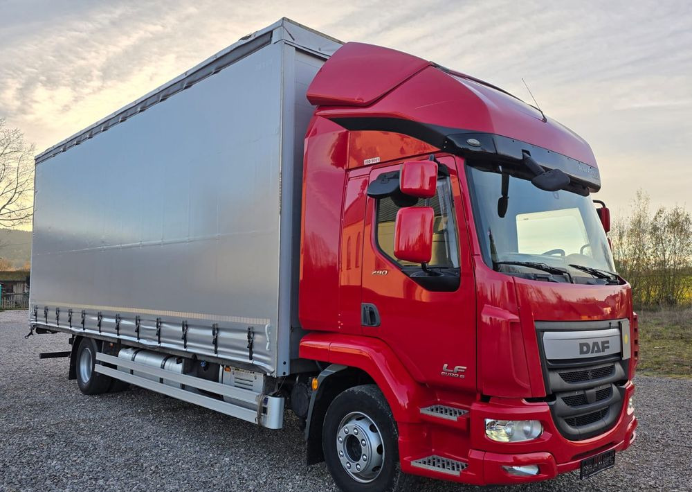 DAF LF 290 / WINDA / 16TON DMC / 3M WYSOKOŚĆ / JUMBO / FIRANKA / SYPIALKA / AUTOMAT / JEDEN WŁAŚCICIE / EURO 6 / 2017/ SPROWADZONY / 19 PALET / DUŻA ŁADOWNOŚĆ / - Tenteli kamyon: fotoğraf 1 DAF LF 290 / WINDA / 16TON DMC / 3M WYSOKOŚĆ / JUMBO / FIRANKA / SYPIALKA / AUTOMAT / JEDEN WŁAŚCICIE / EURO 6 / 2017/ SPROWADZONY / 19 PALET / DUŻA ŁADOWNOŚĆ / - Tenteli kamyon: fotoğraf 1