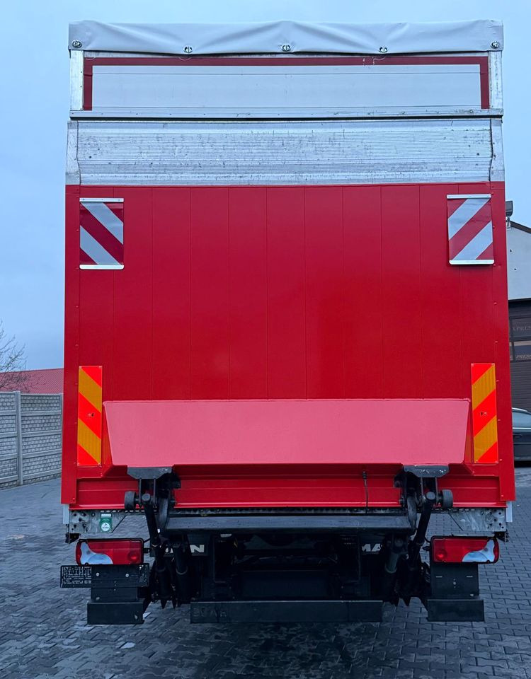 Tenteli kamyon MAN TGM 15.250 / FIRANKA / 2018R / KLIMA POSTOJOWA /SPROWADZONY / 20 PALET / E6 / WINDA /: fotoğraf 6 Tenteli kamyon MAN TGM 15.250 / FIRANKA / 2018R / KLIMA POSTOJOWA /SPROWADZONY / 20 PALET / E6 / WINDA /: fotoğraf 6