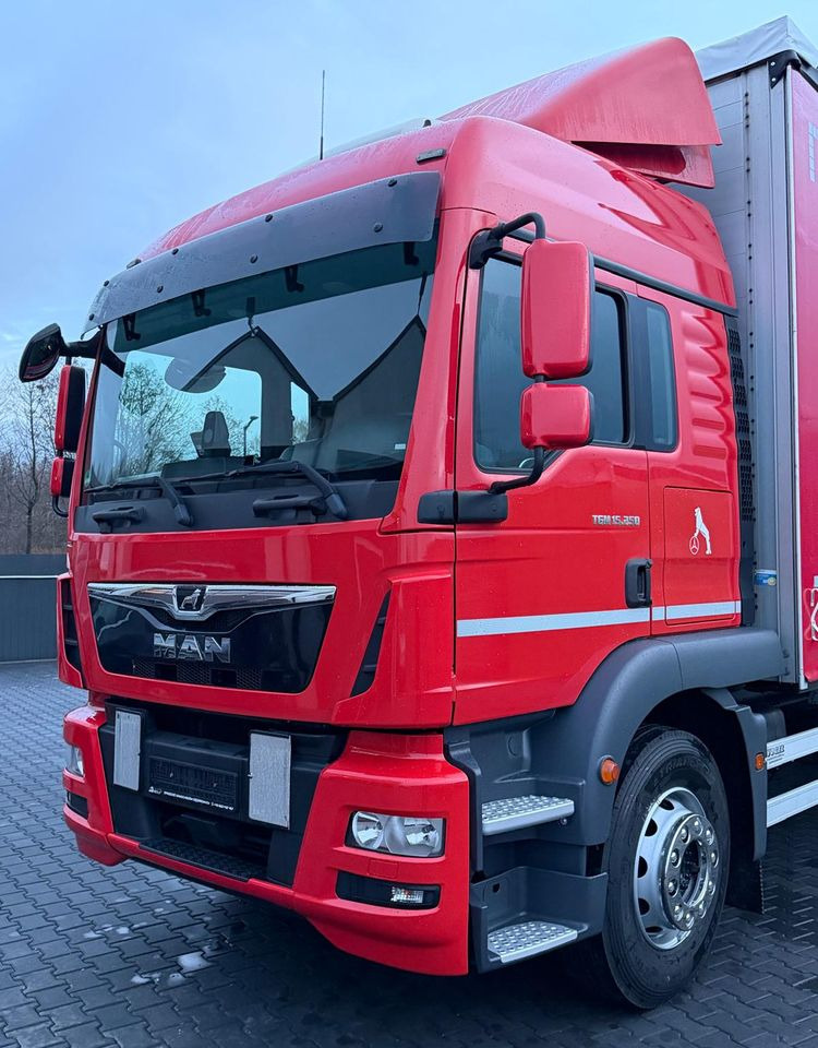 Tenteli kamyon MAN TGM 15.250 / FIRANKA / 2018R / KLIMA POSTOJOWA /SPROWADZONY / 20 PALET / E6 / WINDA /: fotoğraf 9 Tenteli kamyon MAN TGM 15.250 / FIRANKA / 2018R / KLIMA POSTOJOWA /SPROWADZONY / 20 PALET / E6 / WINDA /: fotoğraf 9