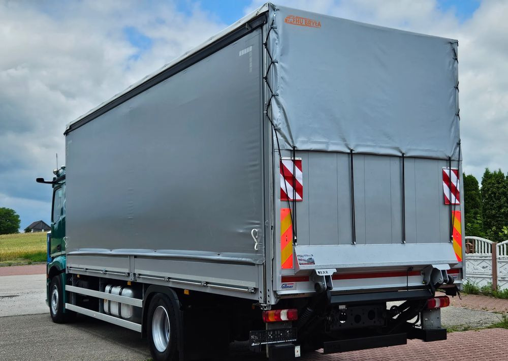 Mercedes-Benz ACTROS 1833 / BURTO-FIRANKA / WINDA / 18 PALET / 8600 ŁADOWNOŚĆ / AUTOMAT / DUŻY SILNIK / 10.2019 ROK / SYPIALKA / LEDY / KAMERY / VIRTUAL COCPIT/ JAK NOWY - Tenteli kamyon: fotoğraf 4 Mercedes-Benz ACTROS 1833 / BURTO-FIRANKA / WINDA / 18 PALET / 8600 ŁADOWNOŚĆ / AUTOMAT / DUŻY SILNIK / 10.2019 ROK / SYPIALKA / LEDY / KAMERY / VIRTUAL COCPIT/ JAK NOWY - Tenteli kamyon: fotoğraf 4