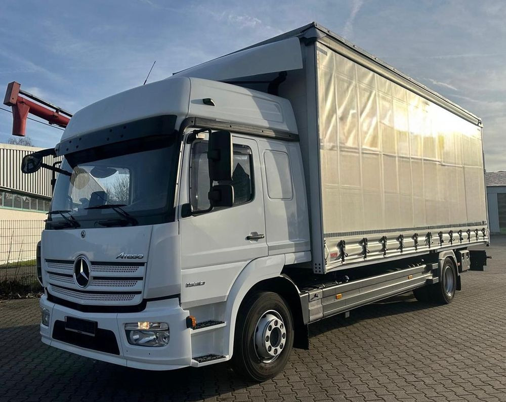 Mercedes-Benz ATEGO 1530 / FIRANKA / WINDA / E6 / 2023 / JAK NOWY / 18 EURO PALET / SPROWADZONY / GLOB / SYPIALKA / NISKI PRZEBIEG - Tenteli kamyon: fotoğraf 2 Mercedes-Benz ATEGO 1530 / FIRANKA / WINDA / E6 / 2023 / JAK NOWY / 18 EURO PALET / SPROWADZONY / GLOB / SYPIALKA / NISKI PRZEBIEG - Tenteli kamyon: fotoğraf 2