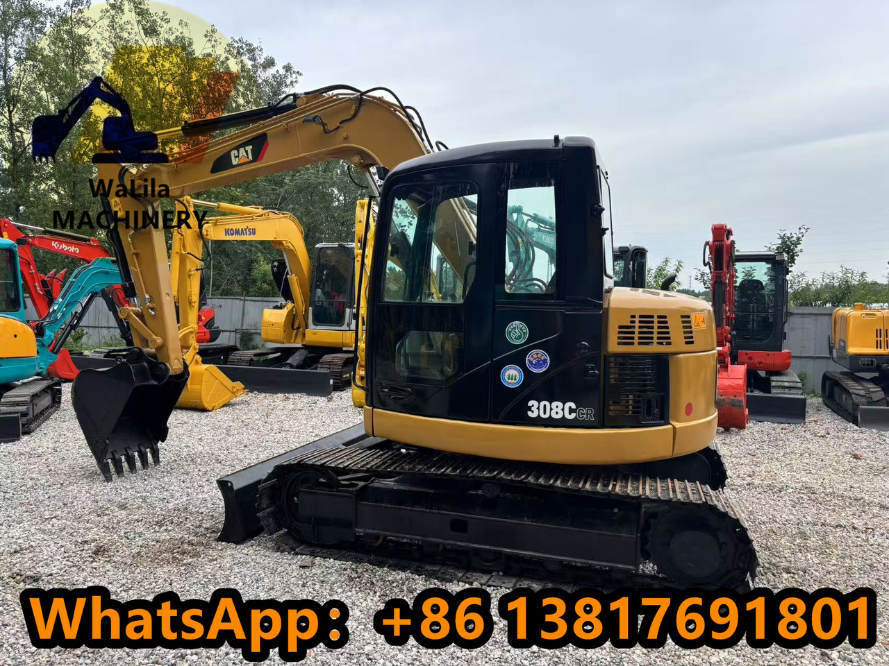 CAT CAT 308CCR - Mini ekskavatör: fotoğraf 1 CAT CAT 308CCR - Mini ekskavatör: fotoğraf 1