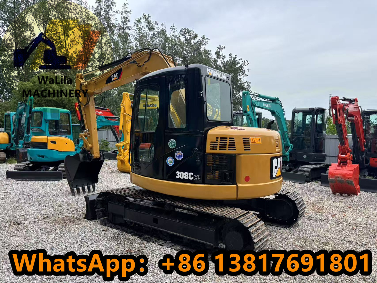 CAT CAT 308CCR - Mini ekskavatör: fotoğraf 3 CAT CAT 308CCR - Mini ekskavatör: fotoğraf 3