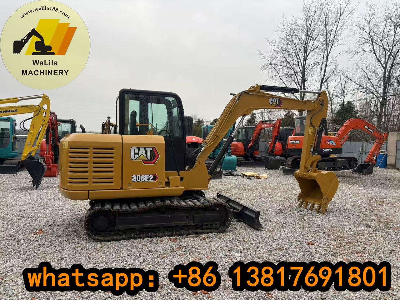 CATERPILLAR 306E2 - Mini ekskavatör: fotoğraf 1 CATERPILLAR 306E2 - Mini ekskavatör: fotoğraf 1