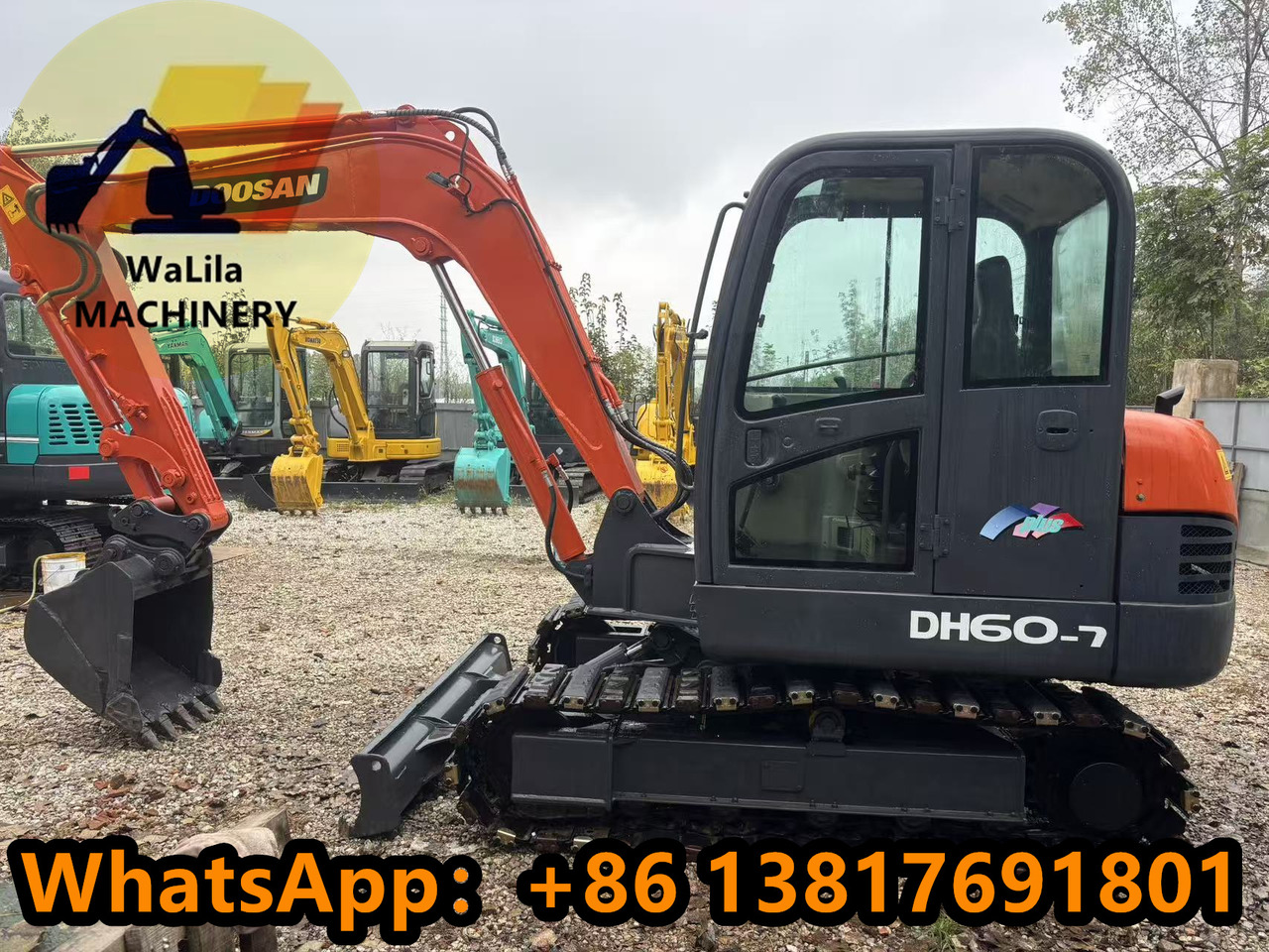 DOOSAN DH60-7 - Mini ekskavatör: fotoğraf 1 DOOSAN DH60-7 - Mini ekskavatör: fotoğraf 1
