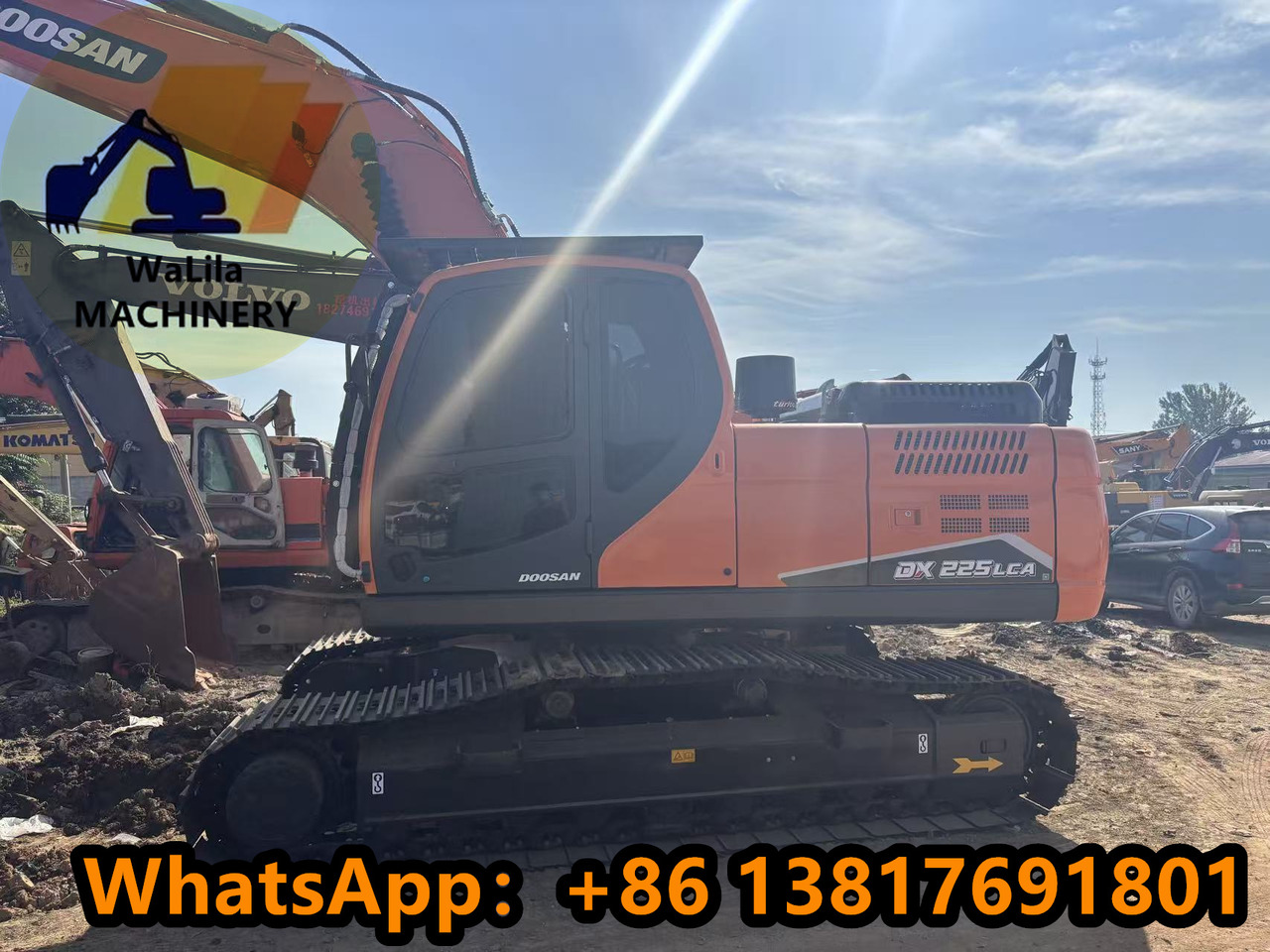 DOOSAN DX225LCA - Paletli ekskavatör: fotoğraf 3 DOOSAN DX225LCA - Paletli ekskavatör: fotoğraf 3