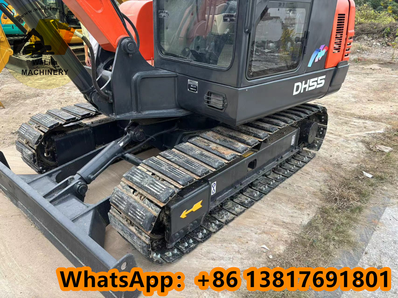 Doosan DH 55-7 DH55 - Mini ekskavatör: fotoğraf 4 Doosan DH 55-7 DH55 - Mini ekskavatör: fotoğraf 4