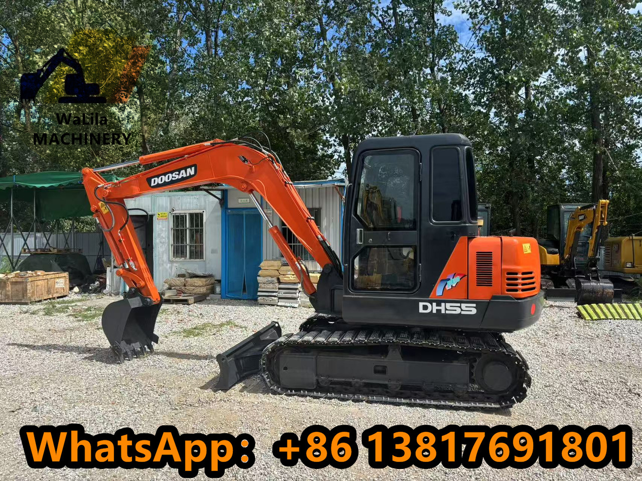 Doosan DH 55-7 DH55 (Good) - Mini ekskavatör: fotoğraf 1 Doosan DH 55-7 DH55 (Good) - Mini ekskavatör: fotoğraf 1