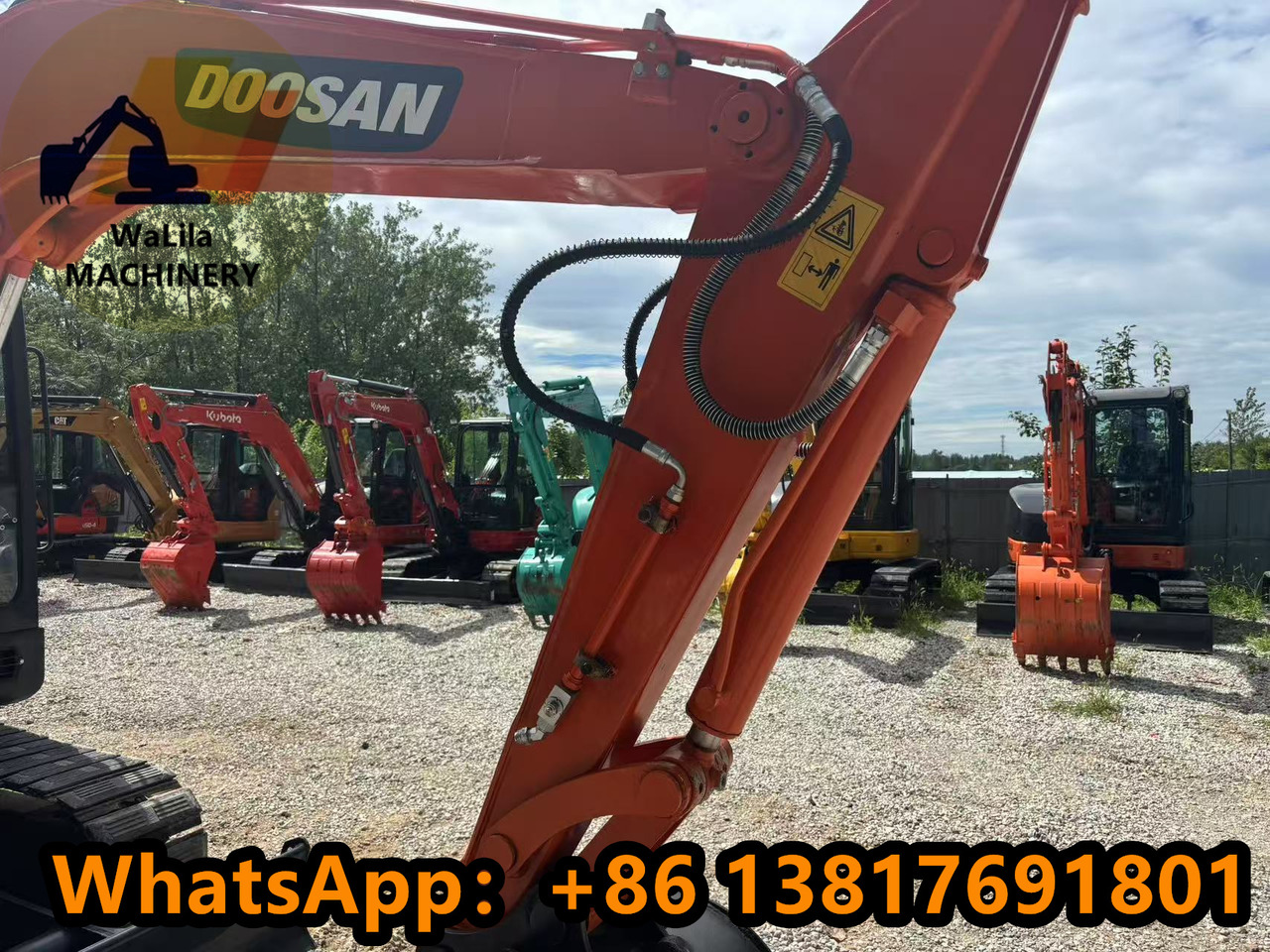 Doosan DH 55-7 DH55 (Good) - Mini ekskavatör: fotoğraf 5 Doosan DH 55-7 DH55 (Good) - Mini ekskavatör: fotoğraf 5