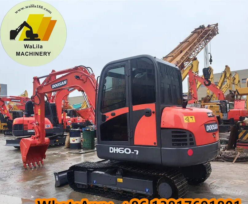 Doosan DH 60-7 - Mini ekskavatör: fotoğraf 5 Doosan DH 60-7 - Mini ekskavatör: fotoğraf 5