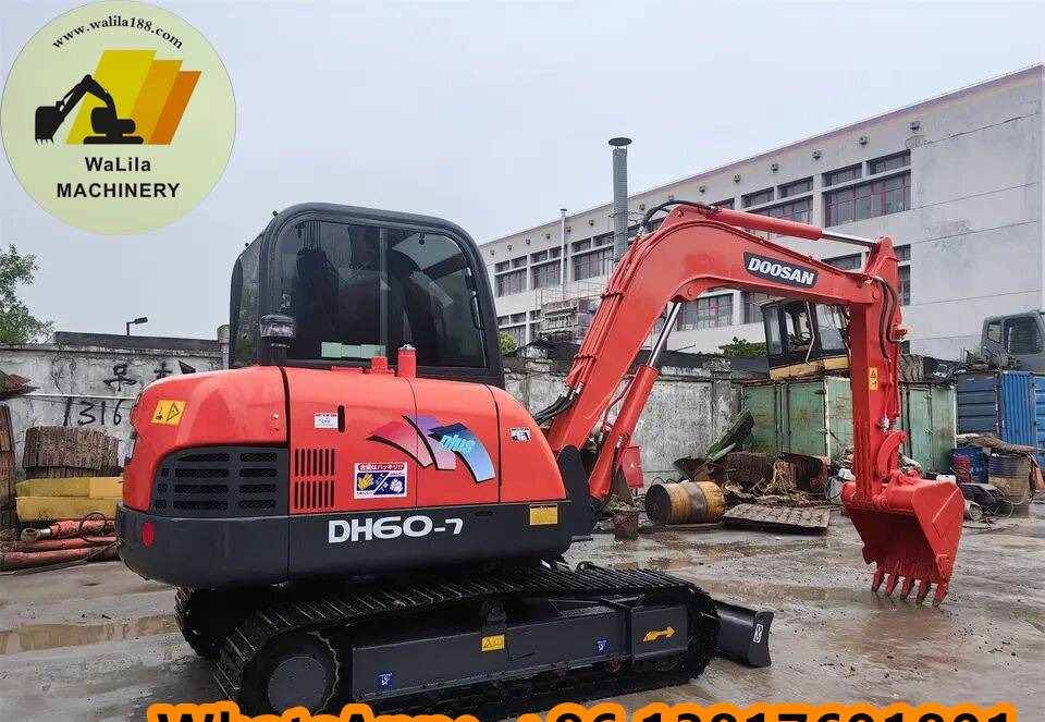 Doosan DH 60-7 - Mini ekskavatör: fotoğraf 2 Doosan DH 60-7 - Mini ekskavatör: fotoğraf 2