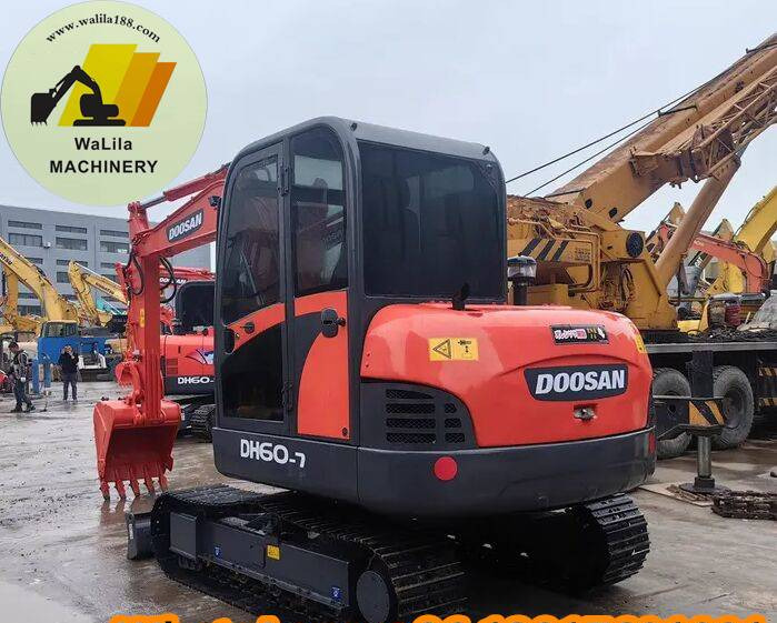 Doosan DH 60-7 - Mini ekskavatör: fotoğraf 4 Doosan DH 60-7 - Mini ekskavatör: fotoğraf 4