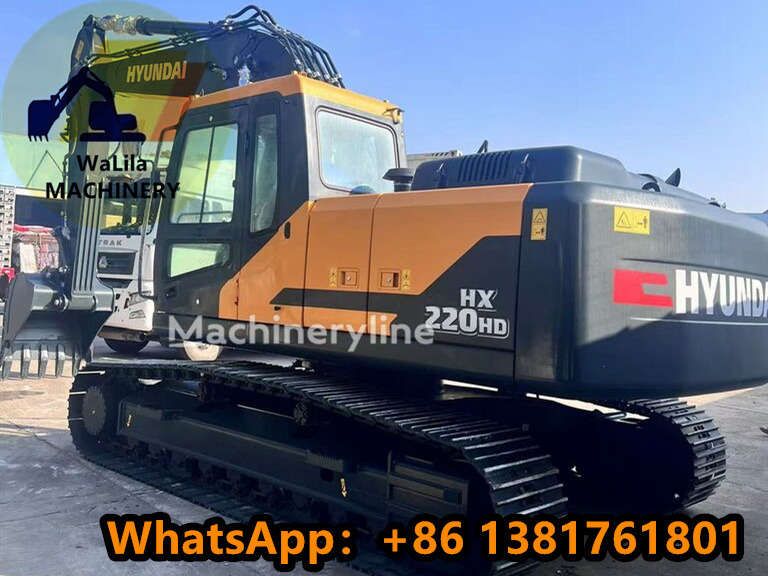HYUNDAI HX220HD - Paletli ekskavatör: fotoğraf 1 HYUNDAI HX220HD - Paletli ekskavatör: fotoğraf 1