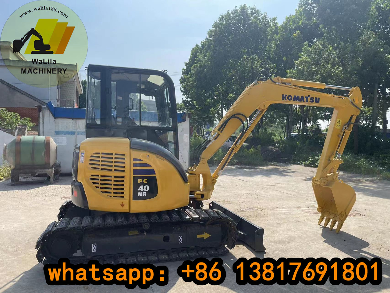 KOMATSU PC 40 MR-3 - Mini ekskavatör: fotoğraf 1 KOMATSU PC 40 MR-3 - Mini ekskavatör: fotoğraf 1