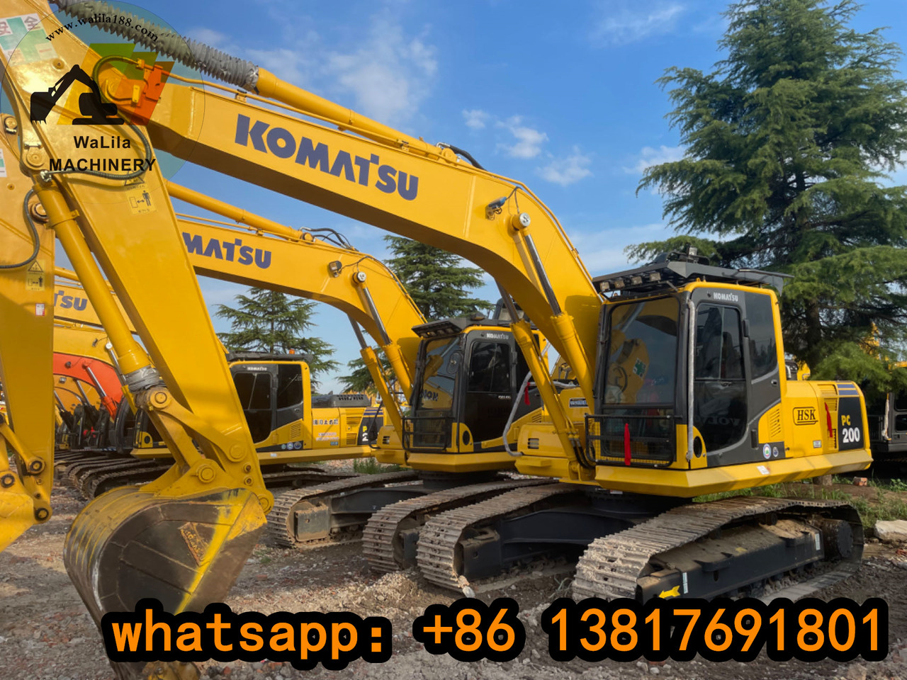 KOMATSU PC200-8 - Paletli ekskavatör: fotoğraf 2 KOMATSU PC200-8 - Paletli ekskavatör: fotoğraf 2