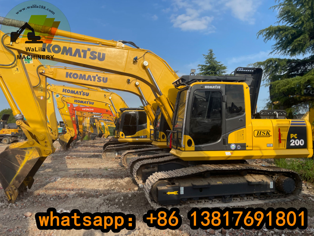 KOMATSU PC200-8 - Paletli ekskavatör: fotoğraf 1 KOMATSU PC200-8 - Paletli ekskavatör: fotoğraf 1