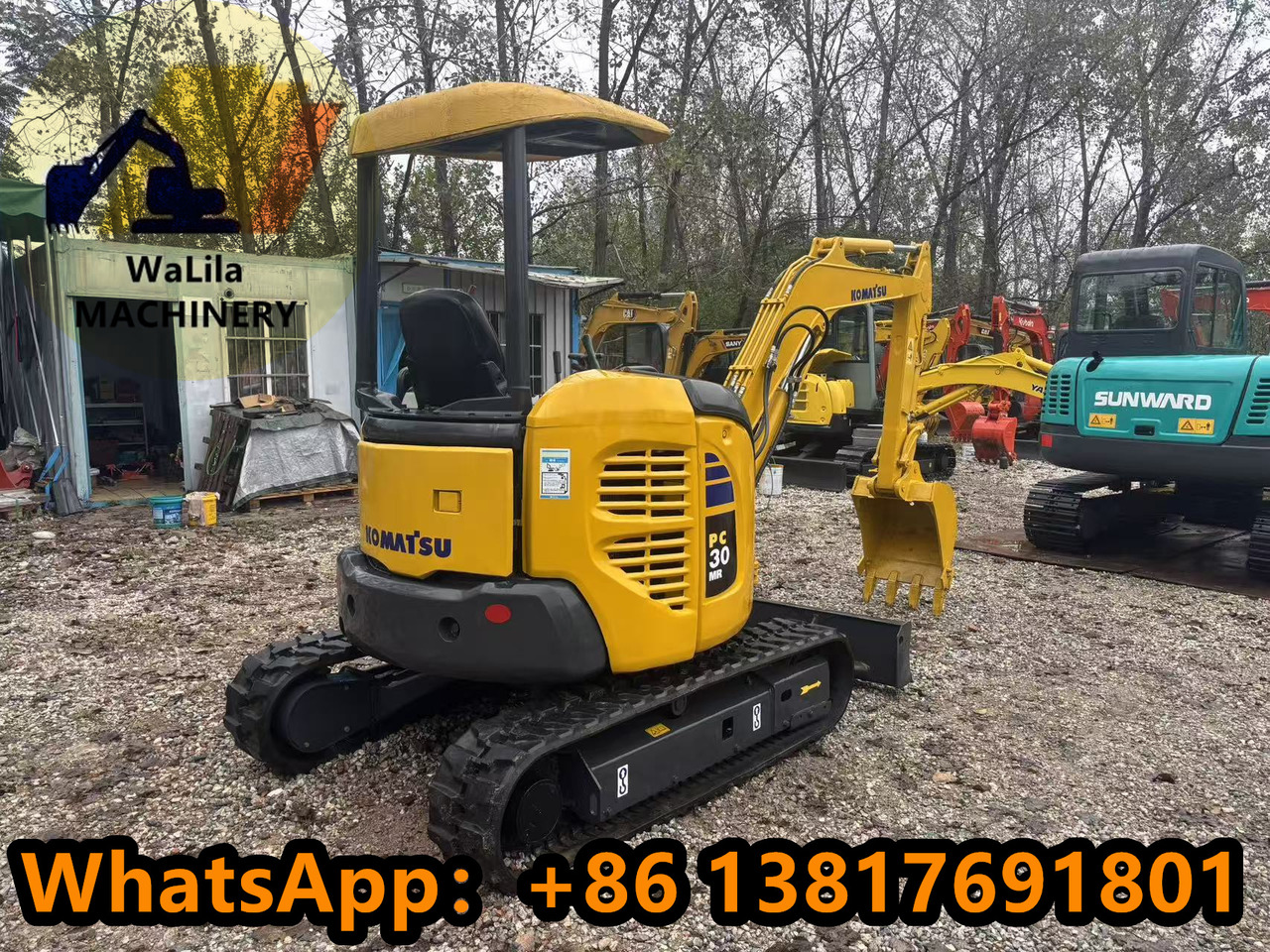KOMATSU PC30MR - Mini ekskavatör: fotoğraf 3 KOMATSU PC30MR - Mini ekskavatör: fotoğraf 3