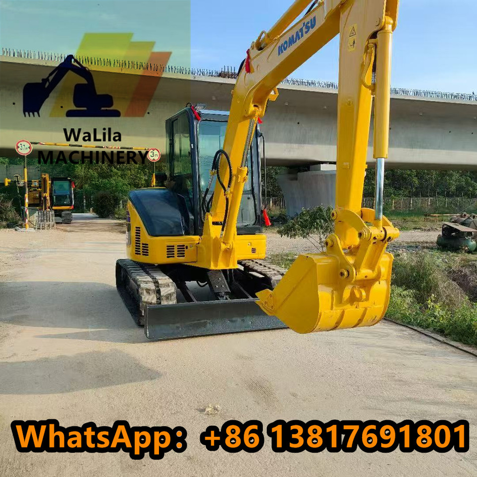 KOMATSU PC55 - Mini ekskavatör: fotoğraf 1 KOMATSU PC55 - Mini ekskavatör: fotoğraf 1