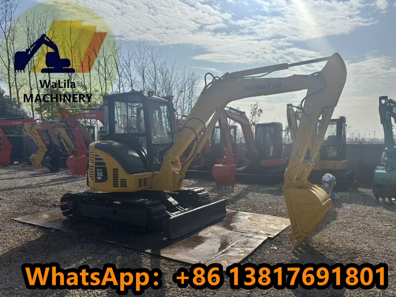 KOMATSU PC55MR-3 - Mini ekskavatör: fotoğraf 2 KOMATSU PC55MR-3 - Mini ekskavatör: fotoğraf 2